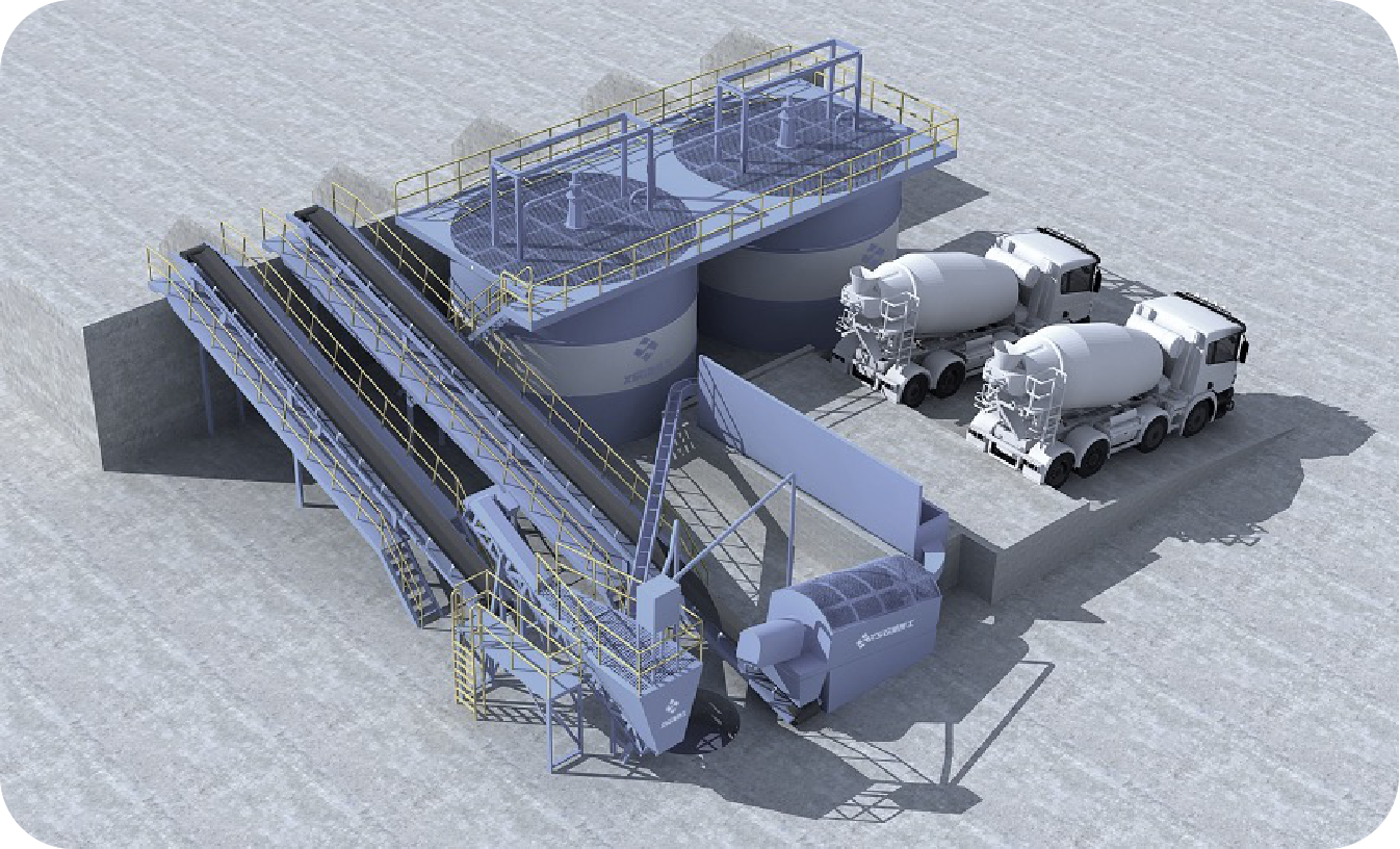 低碳攪拌站、綠色環保、智能運行
